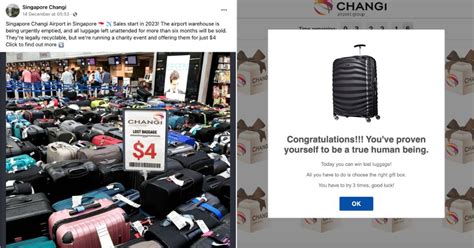 fake bags singapore airport|changi airport luggage scam.